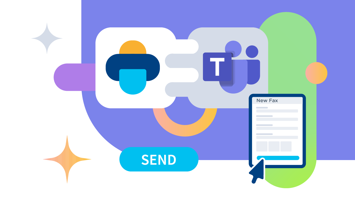 Microsoft Teams Fax header image