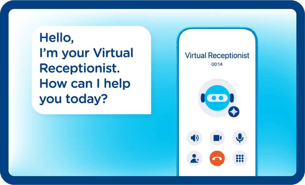 AI Virtual Receptionist demo video - thumbnail