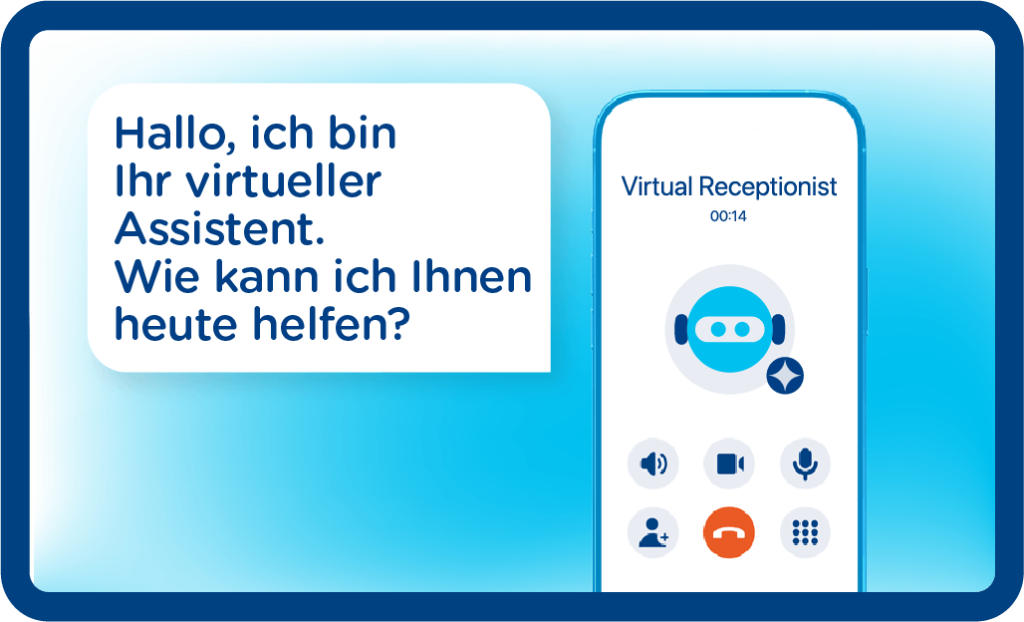 Miniaturansicht der Demo „AI Virtual Receptionist“