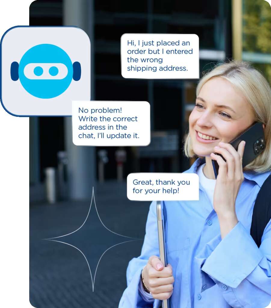 contact center software customer graphic representation