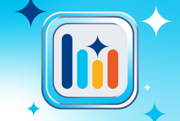 advanced ai analytics official comms decorative image featuring product's logo